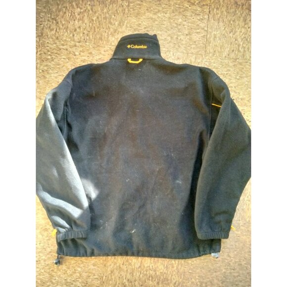 Columbia Coat Men's Large 1990s 2 in 1 Jacket Double Zip radial‎ sleeve fleece - Picture 10 of 10